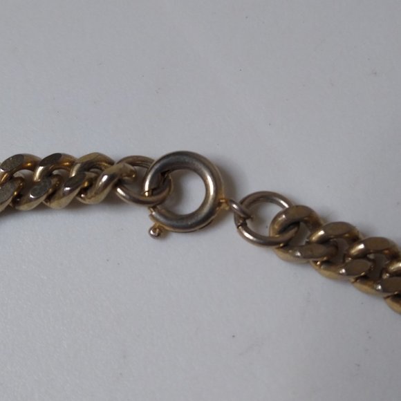 Vintage Small Metal Bracelet Made In Germany 7.25 Inches - Picture 8 of 10